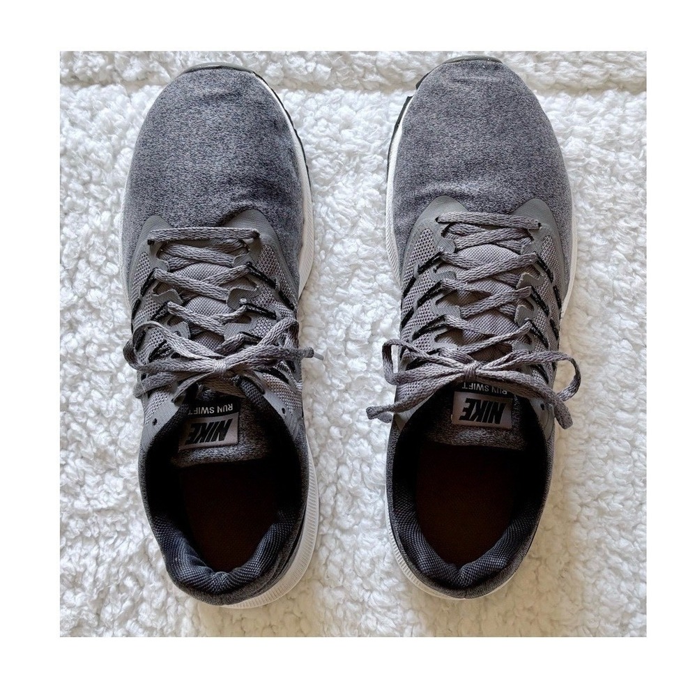 Nike Gray ""Gunsmoke"" Run Swift Gunsmoke Gray Athletic Running Shoes